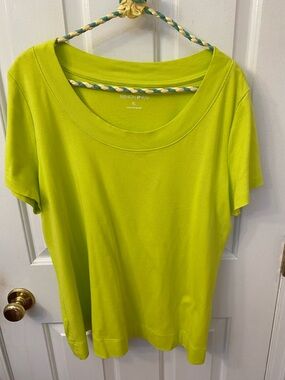 Fashion Bug Neon Lime Short Sleeve Tee
